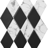 Мозаїка керамічна Kotto Ceramica DIAMOND D 69003 С2 Black Mat/print 50 264x314x9 (73x124) 0,058 м2 Мозаїка керамічна Kotto Ceramica DIAMOND D 69003 С2 Black Mat/print 50 264x314x9 (73x124) 0,058 м2