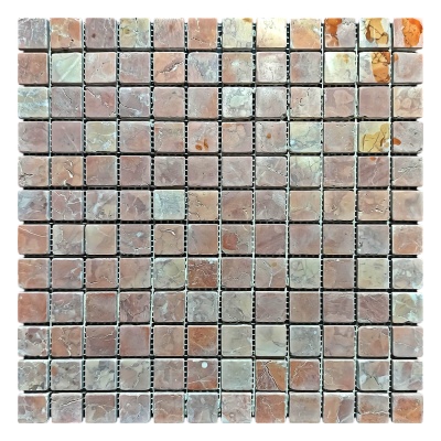 Мозаїка з мармуру Матова МКР-2СВ (23x23) Terracotta Mix