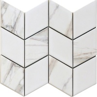 Мозаїка керамічна Kotto Ceramica DIAMOND W2 69002 White/print 51 264x314x9 (73x124) 0,058 м2 Мозаїка керамічна Kotto Ceramica DIAMOND W2 69002 White/print 51 264x314x9 (73x124) 0,058 м2