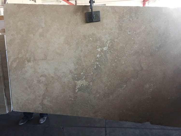 Travertine Classic Filled CC, Слэб травертина (сляб) 30мм