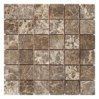 Мозаика из мрамора Матовая МКР-3СН (47x47) Emperador Light Мозаика из мрамора Матовая МКР-3СН (47x47) Emperador Light