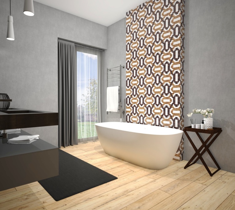 Мозаїчний паттерн D-CORE 393*393 мм. ID-34