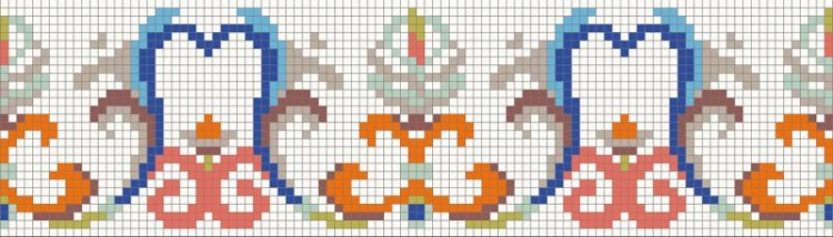 Мозаїчний фриз D-CORE 556*316 мм. fr02