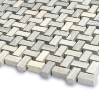 Мозаїка з керамограніту Kotto Ceramica MI7 10200402C Grigio Freddo 300 x 300 х 10 (прямокутник 10 x 20) Мозаїка з керамограніту Kotto Ceramica MI7 10200402C Grigio Freddo 300 x 300 х 10 (прямокутник 10 x 20)