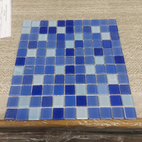 Мозаїка скляна V-MOS A027 Lucent Blue Mozaico de Lux Мозаїка скляна V-MOS A027 Lucent Blue Mozaico de Lux