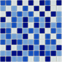 Мозаїка скляна V-MOS A027 Lucent Blue Mozaico de Lux Мозаїка скляна V-MOS A027 Lucent Blue Mozaico de Lux
