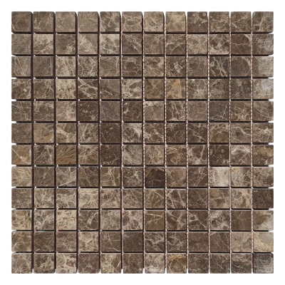 Мозаика из мрамора Матовая МКР-2СН (23x23) Emperador Light