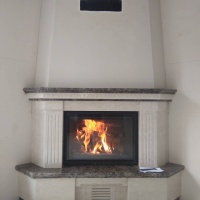 Портал для камина Bravo Люблин Giallo Atlantide + Emperador Dark мрамор бежевый/коричневый прямой n1 Портал для камина Bravo Люблин Giallo Atlantide + Emperador Dark мрамор бежевый/коричневый прямой n1