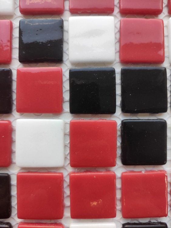 Мозаїка зі скла AquaMo MX25-1/05/09/21 25x25x4 (317x317) мм глянцева на сітці