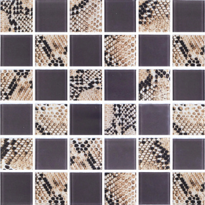 Мозаїка скляна Kotto Ceramica GMP 0848038 С2 print 38/ral 7039 300 x 300 х 8 ( 48 х 48 )