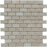 Мозаїка з мармуру Матова МКР-11СВ (47x23) Victoria Beige MB