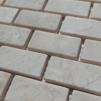 Мозаїка з мармуру Матова МКР-11СВ (47x23) Victoria Beige MB