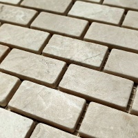 Мозаїка з мармуру Матова МКР-11СВ (47x23) Victoria Beige MB