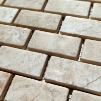 Мозаїка з мармуру Матова МКР-11СВ (47x23) Victoria Beige MB