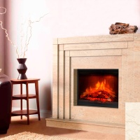 Портал для каміна Bravo Сицилія Botticino мармур бежевий прямий