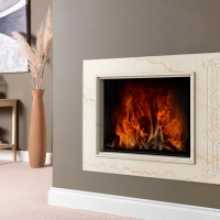 Портал для каміна Bravo Поло Botticino мармур бежевий прямий