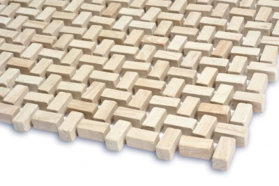 Мозаїка з керамограніту Kotto Ceramica MI7 10200404C Beige 300 x 300 х 10 (прямокутник 10 x 20)