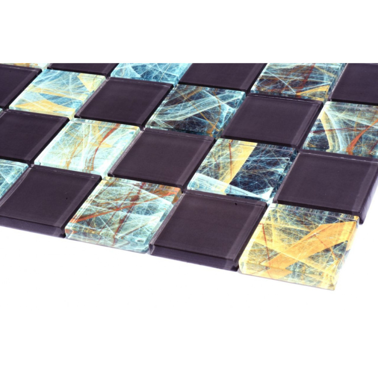 Мозаїка скляна Kotto Ceramica GMP 0848046 СC print 42/ral 7039 300 x 300 х 8 ( 48 х 48 )