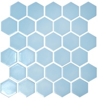Мозаїка керамічна Kotto Ceramica HEXAGON H 6026 Light Blue 295 х 295 х 9