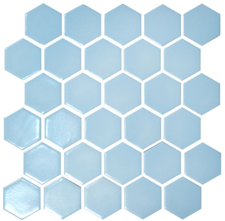 Мозаїка керамічна Kotto Ceramica HEXAGON H 6026 Light Blue 295 х 295 х 9