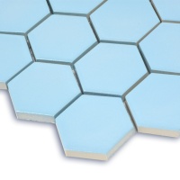 Мозаїка керамічна Kotto Ceramica HEXAGON H 6026 Light Blue 295 х 295 х 9