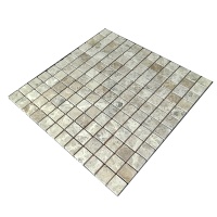 Мозаїка з мармуру Полірована МКР-2П (23x23) Emperador Light G