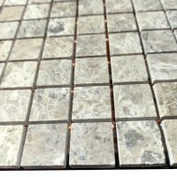 Мозаїка з мармуру Полірована МКР-2П (23x23) Emperador Light G