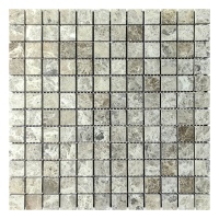 Мозаїка з мармуру Полірована МКР-2П (23x23) Emperador Light G