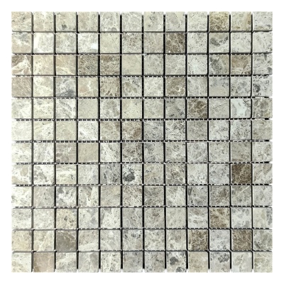 Мозаїка з мармуру Полірована МКР-2П (23x23) Emperador Light G