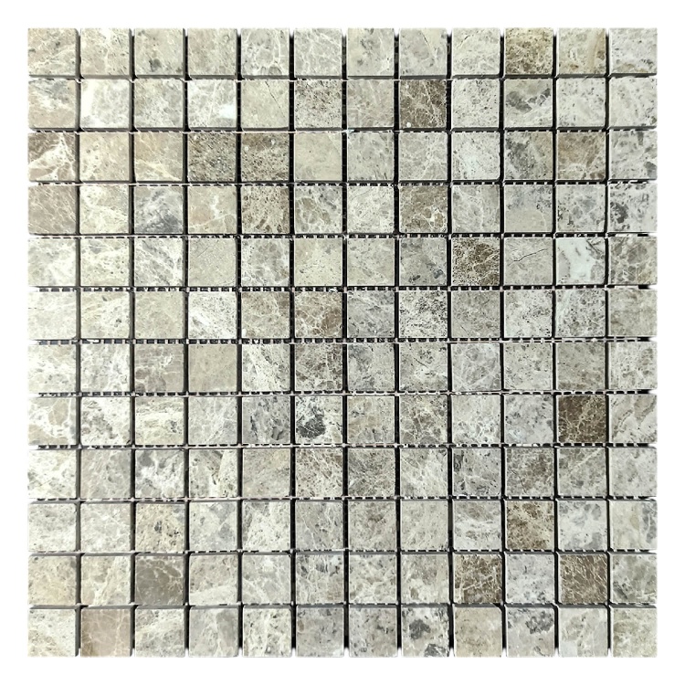 Мозаїка з мармуру Полірована МКР-2П (23x23) Emperador Light G