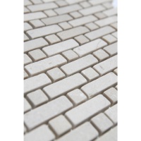 Мозаика Vivacer N21 Beige Marble Tumbled Brick Point Мозаика Vivacer N21 Beige Marble Tumbled Brick Point