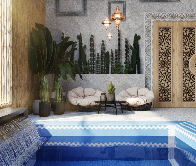 Мозаїка керамічна Kotto Ceramica HEXAGON H 6027 Violet 295 х 295 х 9