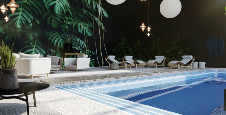 Мозаїка керамічна Kotto Ceramica HEXAGON H 6027 Violet 295 х 295 х 9