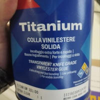 Клей вінілефірний Tenax Titanium extra clear екстра-прозорий 1 л, густий жаростійкий для каменю, кераміки Клей вінілефірний Tenax Titanium extra clear екстра-прозорий 1 л, густий жаростійкий для каменю, кераміки