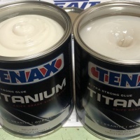 Клей вінілефірний Tenax Titanium extra clear екстра-прозорий 1 л, густий жаростійкий для каменю, кераміки Клей вінілефірний Tenax Titanium extra clear екстра-прозорий 1 л, густий жаростійкий для каменю, кераміки