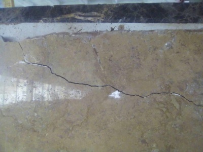 Travertine Noche CC, Сляб травертину (сляб) 20мм