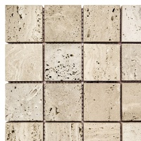 Мозаика из травертина Матовая МКР-3СН (47x47) Travertine Classic Мозаика из травертина Матовая МКР-3СН (47x47) Travertine Classic