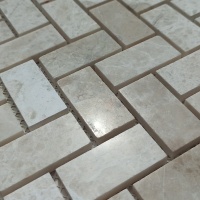 Мозаика из мрамора Полированная МКР-5П (47x23) Victoria Beige MB Мозаика из мрамора Полированная МКР-5П (47x23) Victoria Beige MB