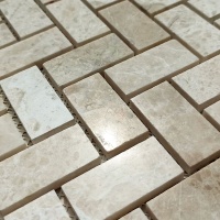 Мозаика из мрамора Полированная МКР-5П (47x23) Victoria Beige MB Мозаика из мрамора Полированная МКР-5П (47x23) Victoria Beige MB