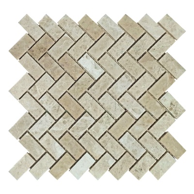 Мозаїка з мармуру Полірована МКР-5П (47x23) Victoria Beige MB