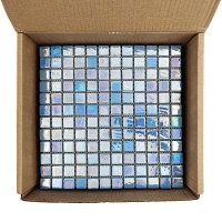 Мозаика стеклянная PL25302 SKY BLUE