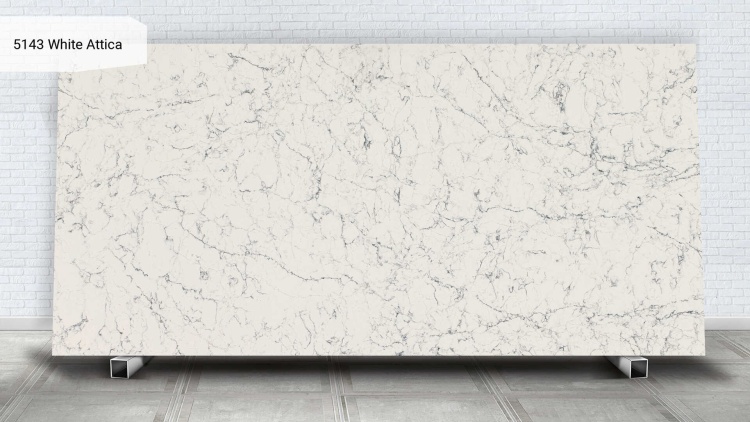 Caesarstone 5143 White Attica