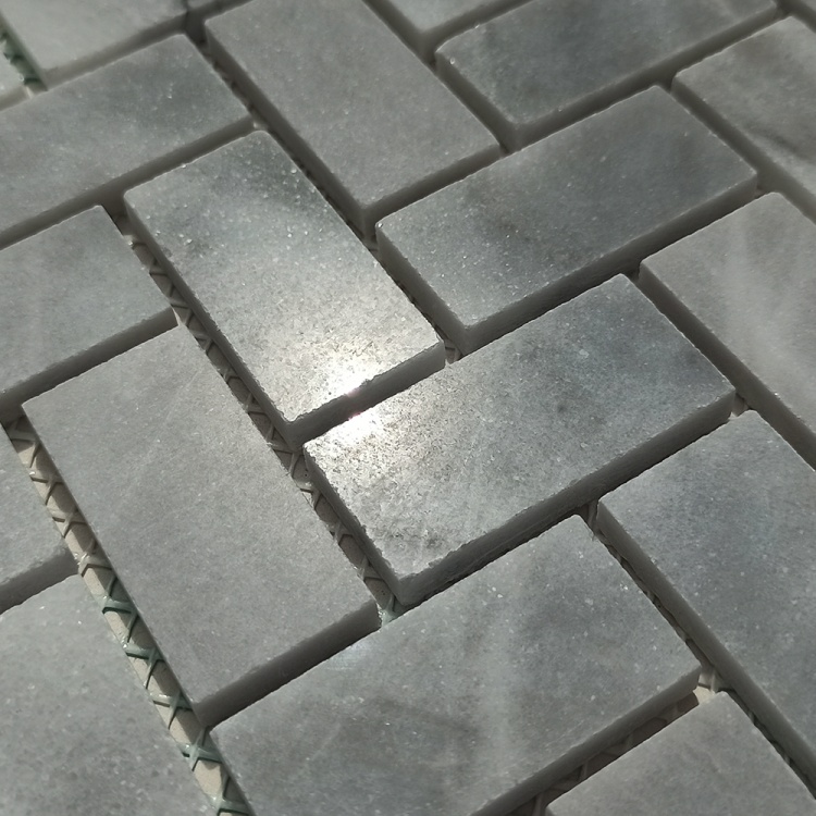 Мозаїка з мармуру Полірована МКР-5П (47x23) Grey Mix