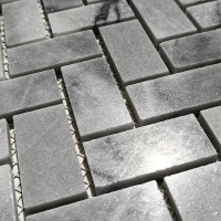 Мозаїка з мармуру Полірована МКР-5П (47x23) Grey Mix Мозаїка з мармуру Полірована МКР-5П (47x23) Grey Mix