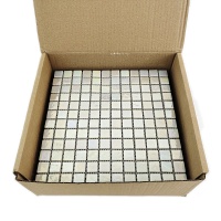 Скляна мозаїка PL25301 WHITE Скляна мозаїка PL25301 WHITE