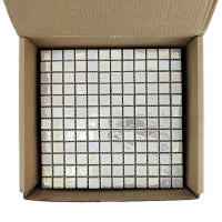 Скляна мозаїка PL25301 WHITE Скляна мозаїка PL25301 WHITE