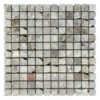 Мозаїка з мармуру Матова МКР-2СВА (23x23) Emperador Light G