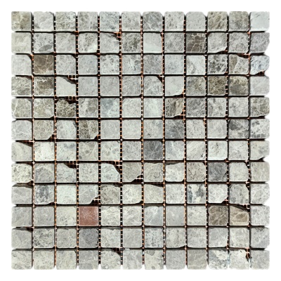 Мозаїка з мармуру Матова МКР-2СВА (23x23) Emperador Light G