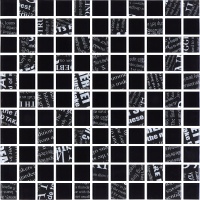 Мозаїка скляна Kotto Ceramica GMP 0425049 С2 print 45/black 00 300 x 300 х 4 ( 25 х 25 )