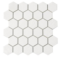 Мозаїка керамічна Kotto Ceramica HEXAGON HST 6024 White 295х295х9